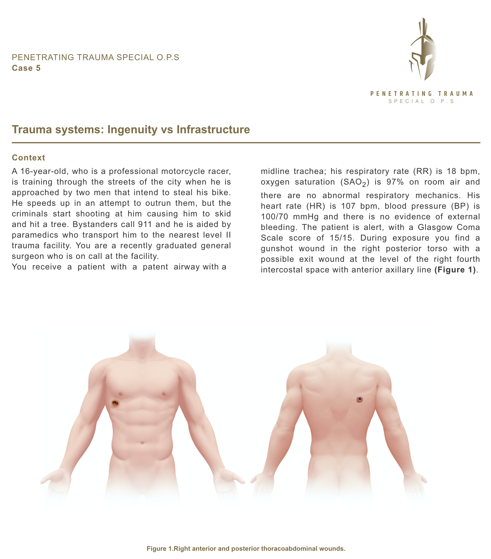 Case 5 (EN) Trauma systems: Ingenuity vs Infrastructure