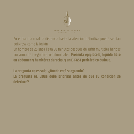 Caso 7 (ES) Órganos sólidos y vísceras huecas: ¿Qué hacer en lesiones combinadas?